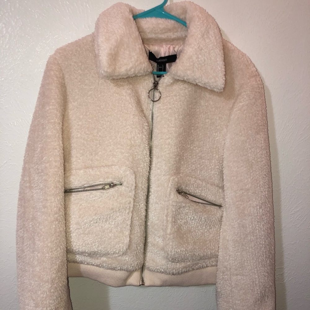 NWOT soft pink jacket